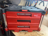 Packout Drawer Handles - 2 or 3 Drawer - Double Name (PDH-23D)