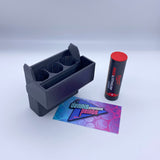 Red Lithium Battery Storage