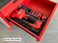 Packout Drawer Insert For M12 Cable Stapler - Jonah Pope Design (JPD-CS)