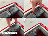 Packout Compact Tool Box M18 Battery Rack UPPER Insert