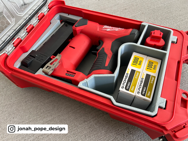 Packout Insert for M12 Pin Nailer - Jonah Pope Design (JP-PN)