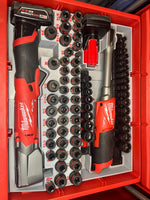 Packout Drawer Insert for M12 FUEL Right Angle Impact Wrench and 43-Piece Impact Socket Set (RAWD) - Sidewinder Style