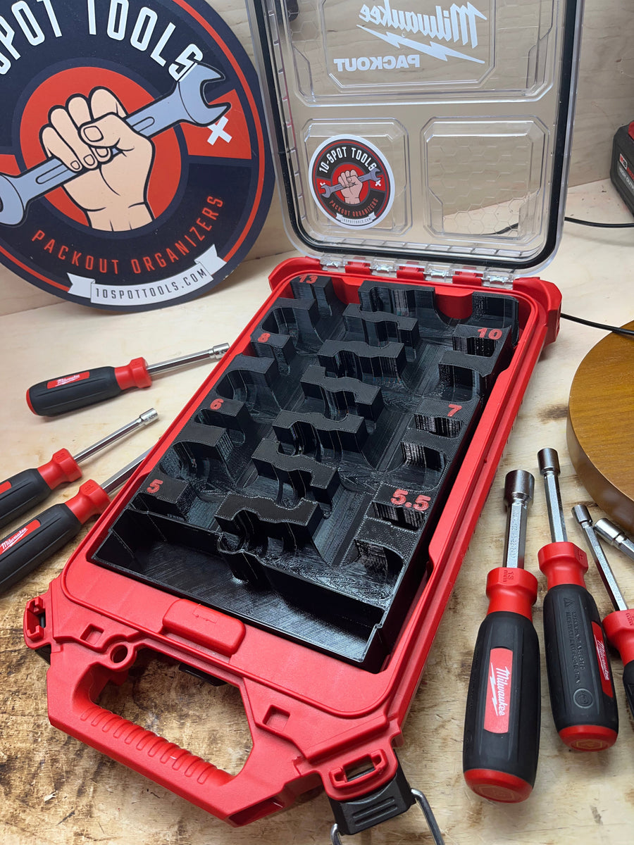 Packout Inserts for Milwaukee Metric Nut Drivers (MNDm) – Dennis ...