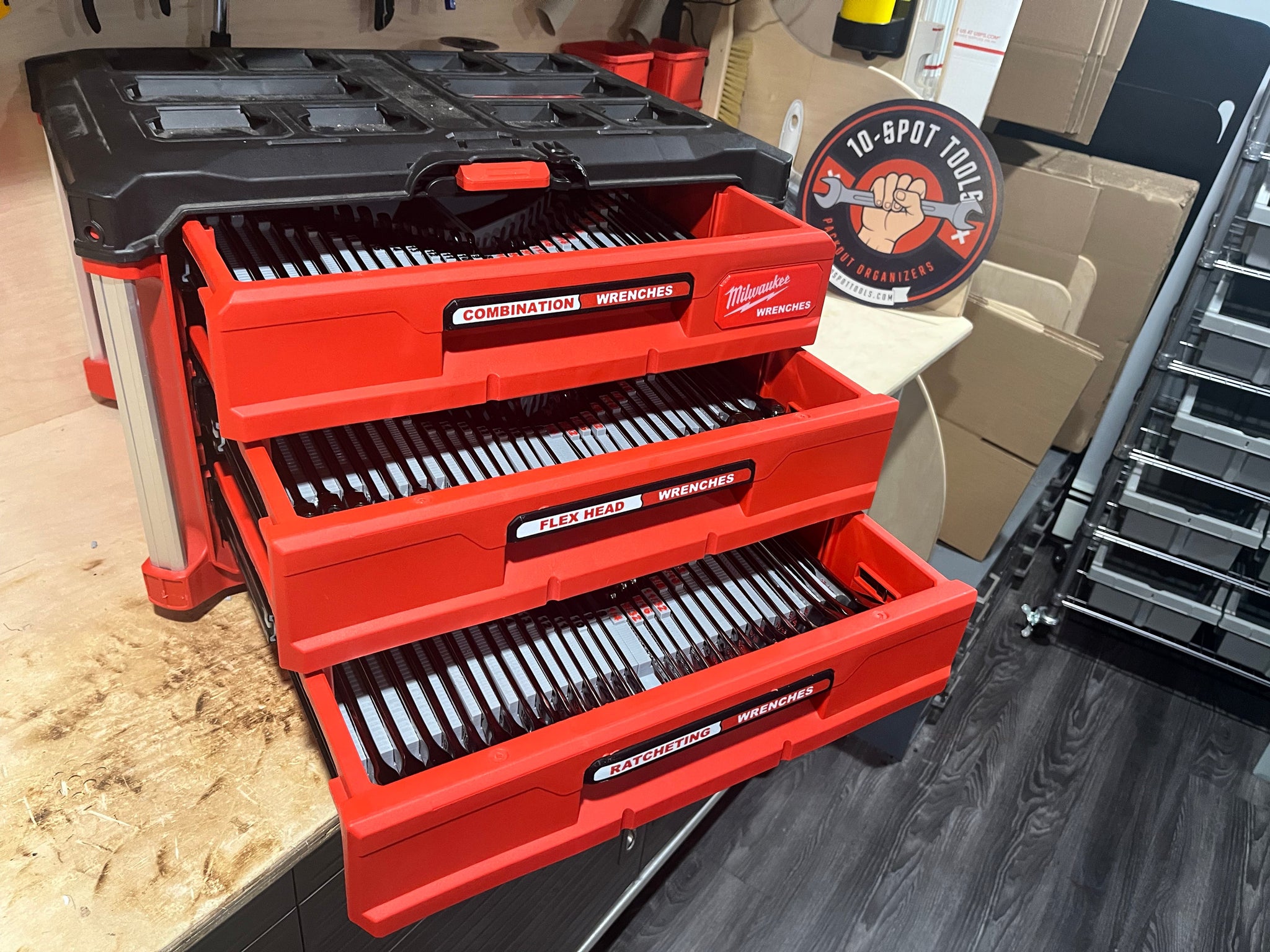 Ultimate Packout Drawer Wrench Storage Combo - 3 Drawer Packout