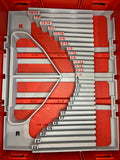 Packout Drawer Inserts for Milwaukee Ratcheting Combination Wrench Sets (RCW-S D and RCW-M D)