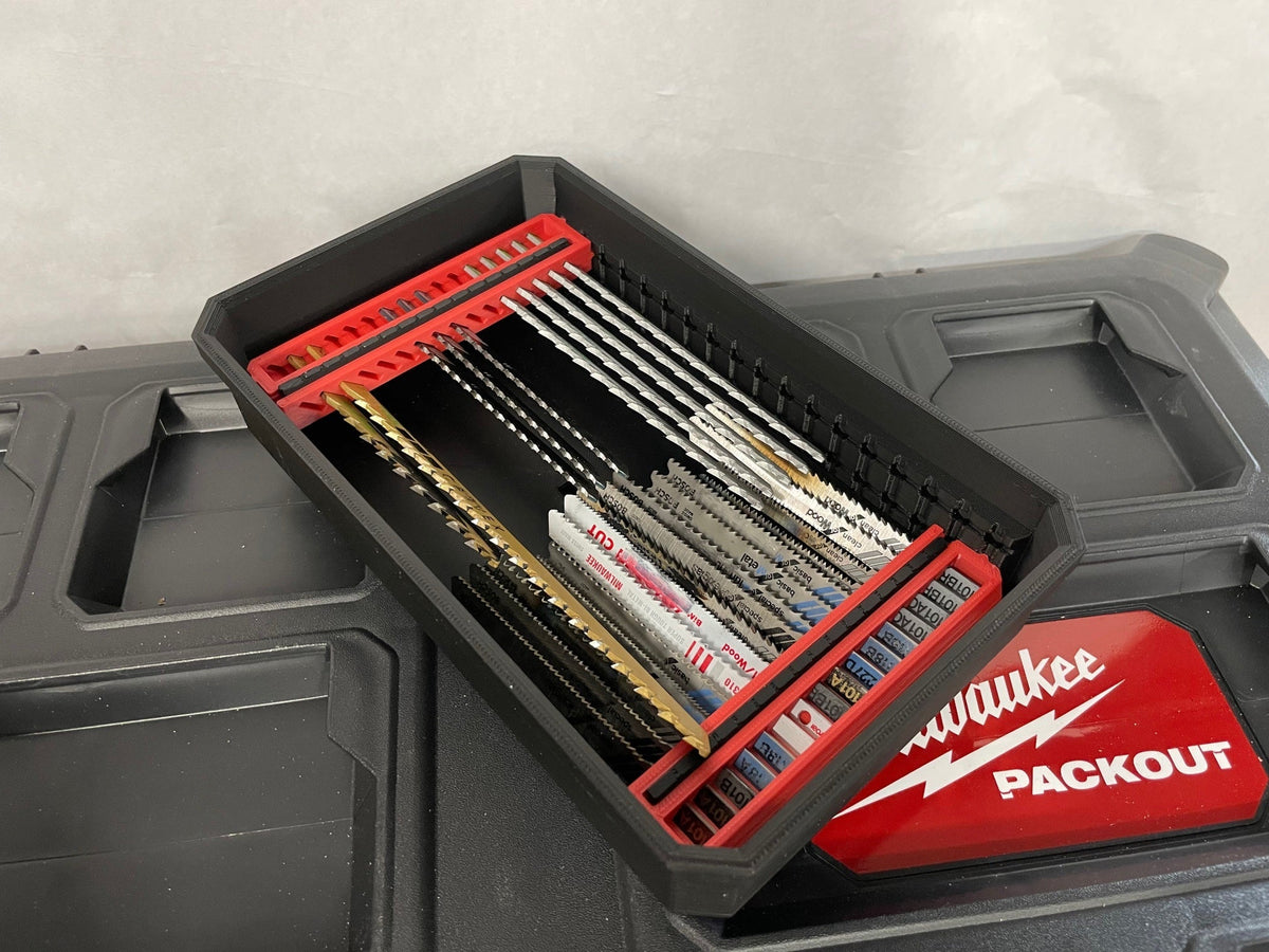 Packout Drawer Bit Stacker Jig Saw Blade Holder – Dennis Smallbone Prints