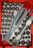 Packout Insert For M12 Extended Reach 3/8" Ratchet and 56-Piece Socket Set (MERSH)