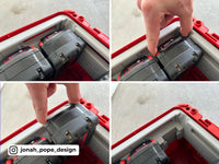 Packout Ammo Can Insert for M18 Batteries - Jonah Pope Design (JPAC-BR)