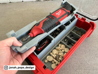 Packout Insert For M12 Rotary Tool - Jonah Pope Design (JP-RT)