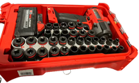 Packout Insert For M18 Mid Torque 3/8” Impact Wrench w/ 43-Piece Impact Socket Set (WASH)