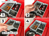 Packout 2-Drawer Insert For M18 Compact Router - Jonah Pope Design (JPD-R)