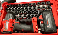 Packout Insert For M18 Mid Torque 3/8” Impact Wrench w/ 43-Piece Impact Socket Set (WASH)