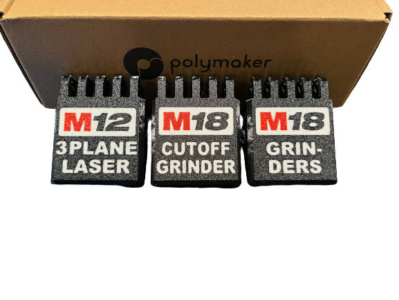 Packout Tool Box Latches (M logo/M12/M18) – Dennis Smallbone Prints